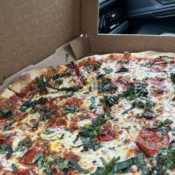 Piccola New York Pizza - Pepperoni & Basil - Pizza Near Me - Atlanta, Georgia Piccola New York Pizza - Pepperoni & Basil - Pizza Near Me - Atlanta, Georgia