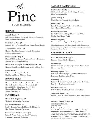 Menu photo 4 The Pine Bar Athens, GA