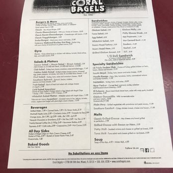 Coral Bagels - Bagels Near Me - Miami, Florida Coral Bagels - Bagels Near Me - Miami, Florida