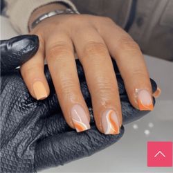 My Nail Tech - This is what I wanted but I said could I get it in a different color and he said yeah .