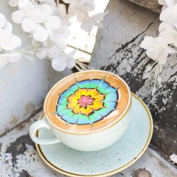 Wild Oak Cafe - Rainbow latte