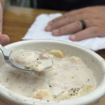 The Cove - Seafood chowder was amazing! I think I'll make this the entree next time! - Seafood Near Me - Leland, Michigan The Cove - Seafood chowder was amazing! I think I'll make this the entree next time! - Seafood Near Me - Leland, Michigan