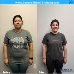 Genesis Fitness Training - Ashley is almost 40 pounds down!!!