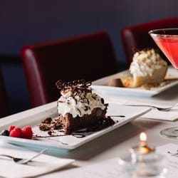 The Middle Spoon Desserterie & Bar - Our Chocolate Brownie Pie and Peanut butter pie