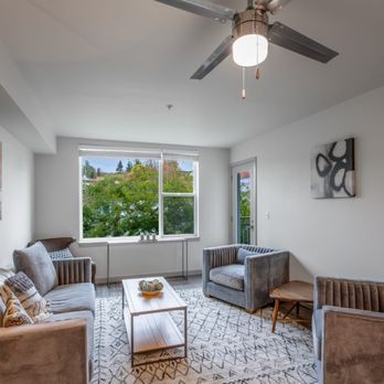 Epicenter - Venus living room - Apartments Near Me - Seattle, Washington