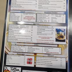 Totten Trail Bar & Grill - New Menu 2024