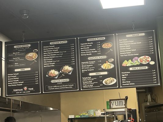 Menu photo 1 Teriyaki Time Elk Grove, CA