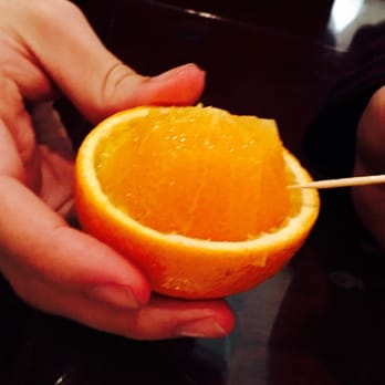 Happy Garden - Dessert orange, clever. - Cantonese Near Me - Fairfield, California