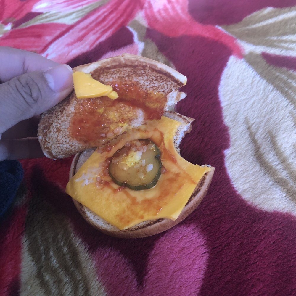 No patty. No patty.