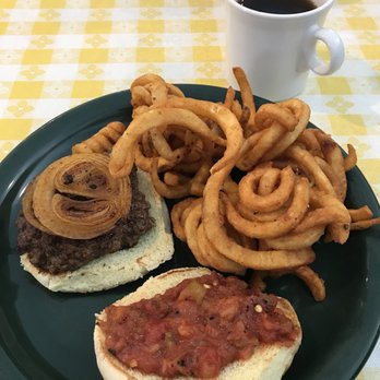 Cloud 9 Cafe - Fresh burger Patti with fries. - Cafes Near Me - Debord, Kentucky