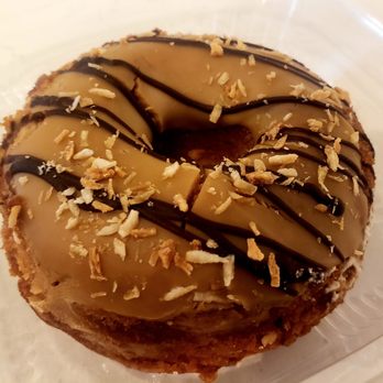 Temple Coffee - Vegan Samoa Donut - Coffee Roasteries Near Me - Folsom, California