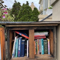Little Free Library - Just dropped off some great books at the little library