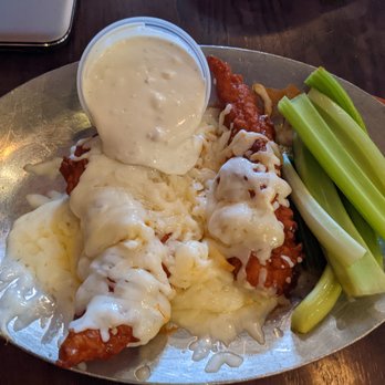 Madison Brewing Company Pub & Restaurant - Boneless chicken with blue cheese at Madison Brewing Company - Pubs Near Me - Bennington, Vermont Madison Brewing Company Pub & Restaurant - Boneless chicken with blue cheese at Madison Brewing Company - Pubs Near Me - Bennington, Vermont