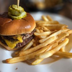 Bob Evans - New caramelized onion burger (can't remember official name)
