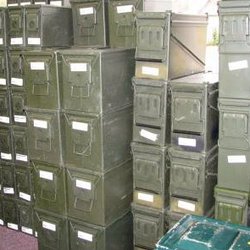 GI Depot - We stock a large selection of military ammunition cans, used but in excellent condition.