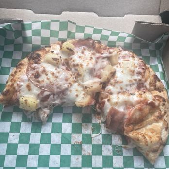 Zeke's Pizza and Coffee - Personal pineapple and ham pizza that we destroyed. - Pizza Near Me - Tucson, Arizona Zeke's Pizza and Coffee - Personal pineapple and ham pizza that we destroyed. - Pizza Near Me - Tucson, Arizona