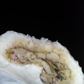 Northern King Dumpling - Wang Mandu - Pork Cabbage bun with japchae noodles - Korean Near Me - Flushing, New York