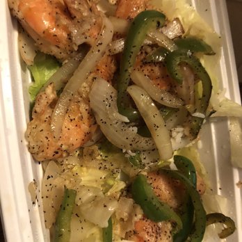 Chopstix House - $13 unpeeled shrimp in lettuce. Owner Didn't care that they were slimy and bad. - Asian Fusion Near Me - Lawnside, New Jersey Chopstix House - $13 unpeeled shrimp in lettuce. Owner Didn't care that they were slimy and bad. - Asian Fusion Near Me - Lawnside, New Jersey