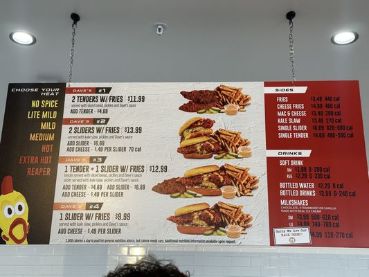 Menu photo 7 Dave's Hot Chicken Midvale, UT