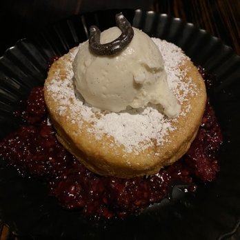 Jack Binion's Steak at Horseshoe Las Vegas - Blackberry cobbler - Steakhouses Near Me - Las Vegas, Nevada Jack Binion's Steak at Horseshoe Las Vegas - Blackberry cobbler - Steakhouses Near Me - Las Vegas, Nevada