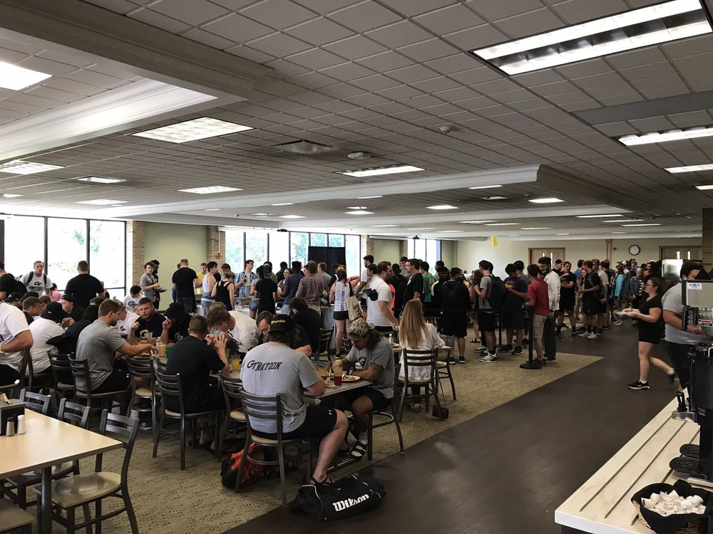 Food from Alexander's Dining Hall