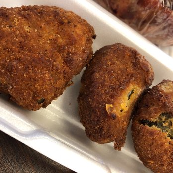 Leo's Cajun Corner - Stuffed jalapeños, so tasty - Cajun/Creole Near Me - Galveston, Texas Leo's Cajun Corner - Stuffed jalapeños, so tasty - Cajun/Creole Near Me - Galveston, Texas