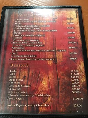 Menu photo 8 Menudo Michoacán Ensenada, BCN