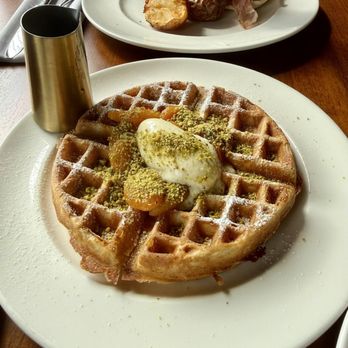 Hearth - Turkish Apricot Waffle - New American Near Me - Kirkland, Washington Hearth - Turkish Apricot Waffle - New American Near Me - Kirkland, Washington