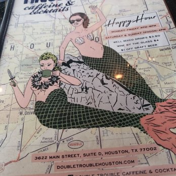 Double Trouble Caffeine & Cocktails - Cute! - Coffee & Tea Near Me - Houston, Texas Double Trouble Caffeine & Cocktails - Cute! - Coffee & Tea Near Me - Houston, Texas