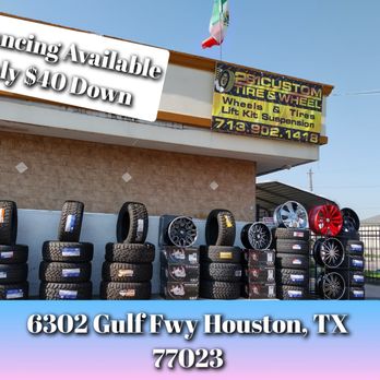 281 Custom Tire And Wheel - off road tires
pmetric tires
and
performance tires
and vogue tires
we sell/// we install
hablamos español - Tires Near Me - Houston, Texas 281 Custom Tire And Wheel - off road tires
pmetric tires
and
performance tires
and vogue tires
we sell/// we install
hablamos español - Tires Near Me - Houston, Texas