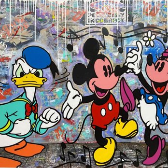 Masters Fine Art - Dancing Day by Jozza acrylic on canvas 48x40" - Art Galleries Near Me - Fort Lauderdale, Florida Masters Fine Art - Dancing Day by Jozza acrylic on canvas 48x40" - Art Galleries Near Me - Fort Lauderdale, Florida