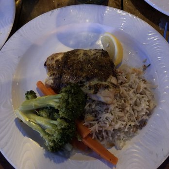 Kimo's Maui - Mahi Mahi Kimo's Style with Sautéed Veggies. Yum! - Seafood Near Me - Lahaina, Hawaii