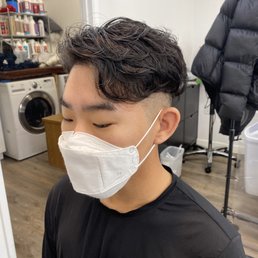 Wavy Perm (done by John), Side Haircut/Trim (done by Ming)