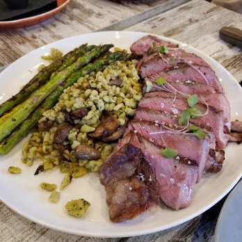 NextDoor Restaurant - This was the $85 steak (24oz) meant to feed 4 people - Canadian (New) Near Me - Markham, Ontario NextDoor Restaurant - This was the $85 steak (24oz) meant to feed 4 people - Canadian (New) Near Me - Markham, Ontario