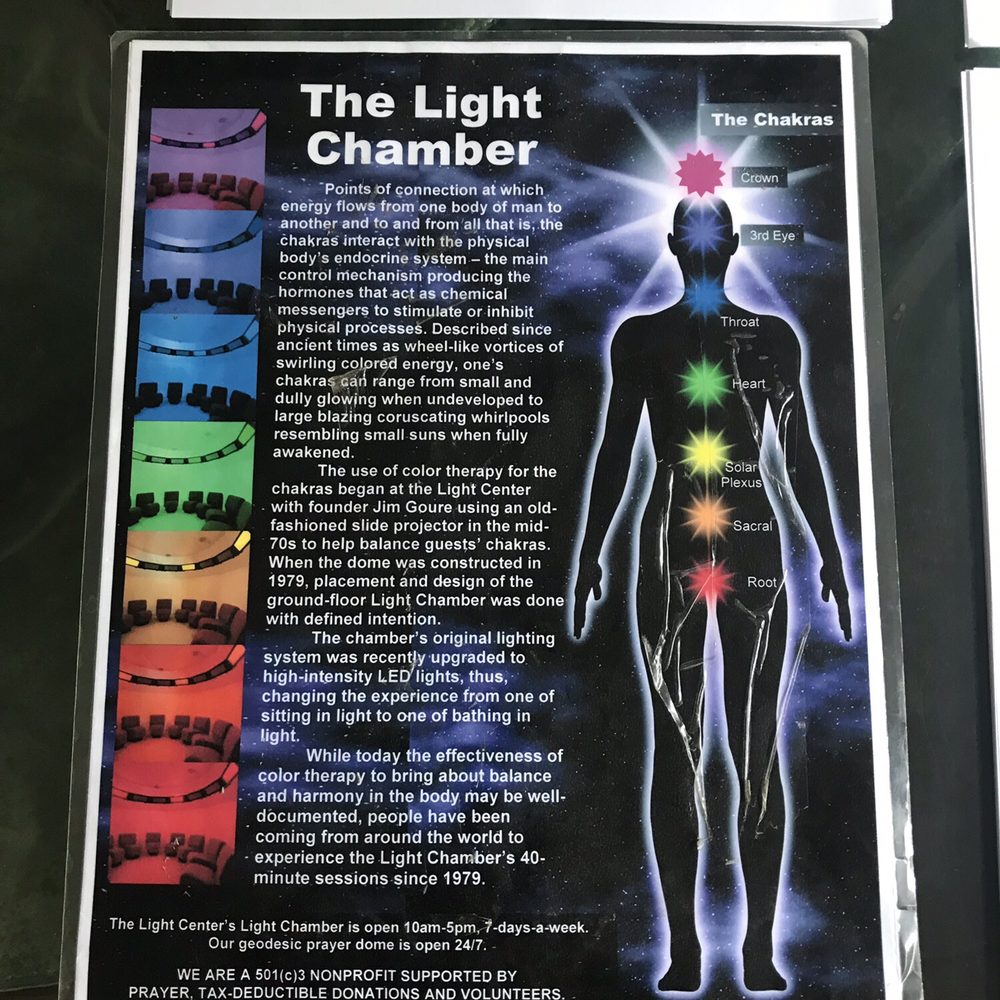 The Light Center - I didn't take an actual photo inside light chamber, and it was a VERY peaceful experience. Closes at 5pm. - Meditation Centers Near Me - Black Mountain, North Carolina