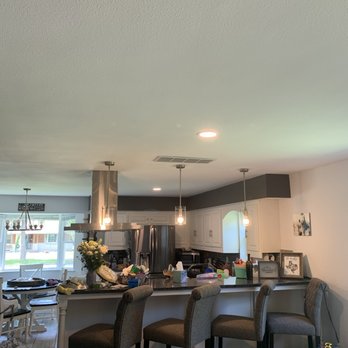Jeff Electric - Two of the five can lights and pendant lights. - Electricians Near Me - Richardson, Texas Jeff Electric - Two of the five can lights and pendant lights. - Electricians Near Me - Richardson, Texas