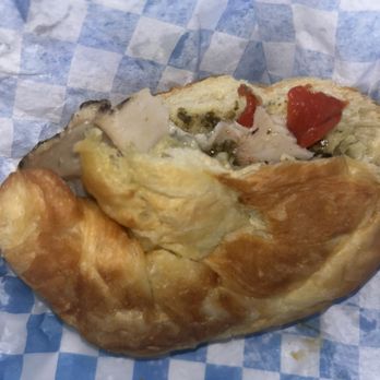 New Brew Cafe - Turkey Pesto With Red Peppers (sub croissant) - Coffee & Tea Near Me - North Highlands, California New Brew Cafe - Turkey Pesto With Red Peppers (sub croissant) - Coffee & Tea Near Me - North Highlands, California