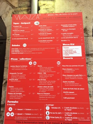 Menu photo 1 Wazza Lyon, 69