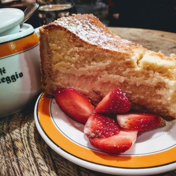 Caffe Reggio - Italian Cheesecake ($5.75) - Italian Near Me - New York, New York Caffe Reggio - Italian Cheesecake ($5.75) - Italian Near Me - New York, New York