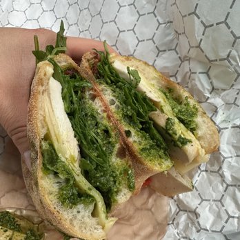 The Dilly Duck Shop - Pesto chicken sandwich - American Near Me - Norwalk, Connecticut The Dilly Duck Shop - Pesto chicken sandwich - American Near Me - Norwalk, Connecticut