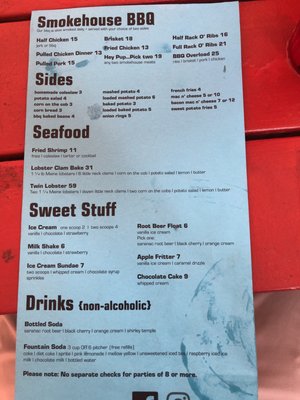 Menu photo 1 Tail O'the Pup Ray Brook, NY