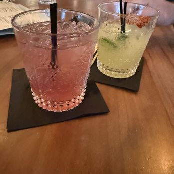 Beso Taco Bar - La Mariposa marg and Pina Fuego marg - Mexican Near Me - Newburgh, New York