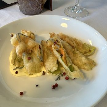 39 Restaurant - Squash Blossom Fritters (SO yummy) - Breakfast & Brunch Near Me - Oklahoma City, Oklahoma