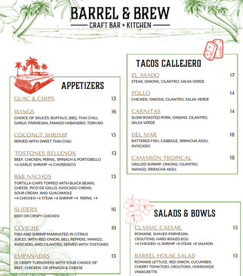 Menu photo 4 Barrel & Brew Craft Bar + Kitchen New Milford, NJ Menu photo 4 Barrel & Brew Craft Bar + Kitchen New Milford, NJ