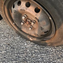 Damaged rim