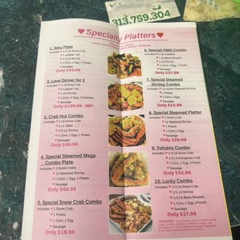 Crab Hut Seafood - Update menu - Seafood Near Me - Roseville, Michigan Crab Hut Seafood - Update menu - Seafood Near Me - Roseville, Michigan