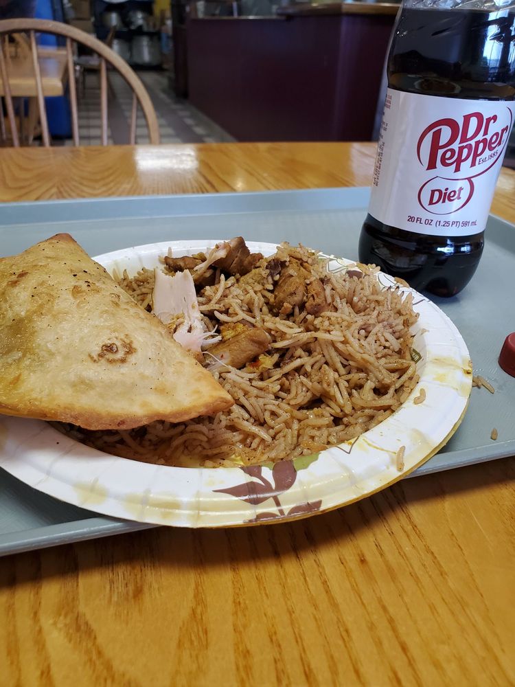 Food from Curry Indian Restaurant