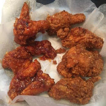Katy Hoodadak - Half Korean sweet and spicy (not spicy at all) - Chicken Shop Near Me - Katy, Texas Katy Hoodadak - Half Korean sweet and spicy (not spicy at all) - Chicken Shop Near Me - Katy, Texas