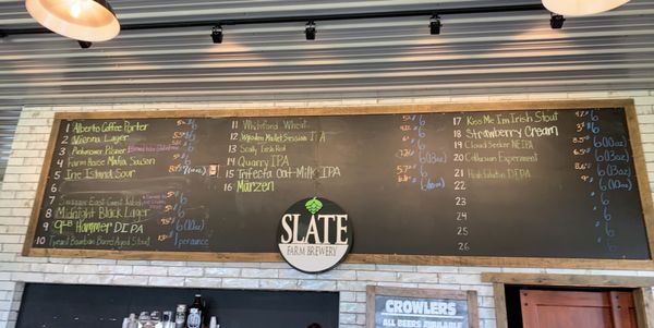Menu photo 4 Slate Farm Brewery Whiteford, MD Menu photo 4 Slate Farm Brewery Whiteford, MD