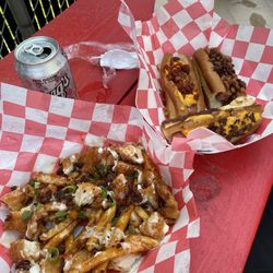 Kiyla’s Korner - Chili chicken cheese fries